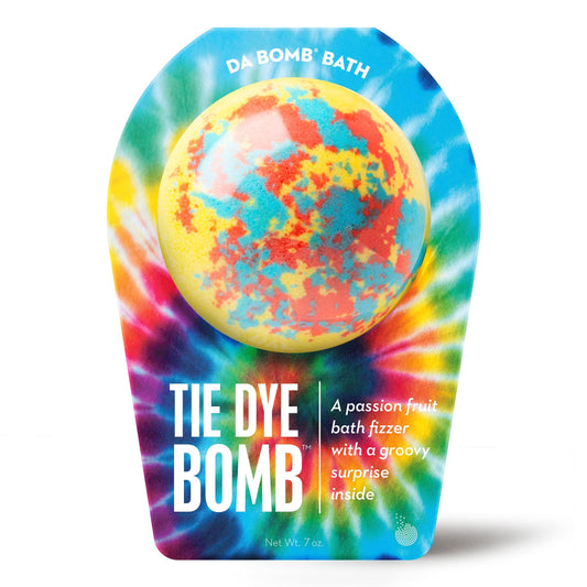 Da Bomb Bath Fizzers - Tie Dye Yellow Bomb™