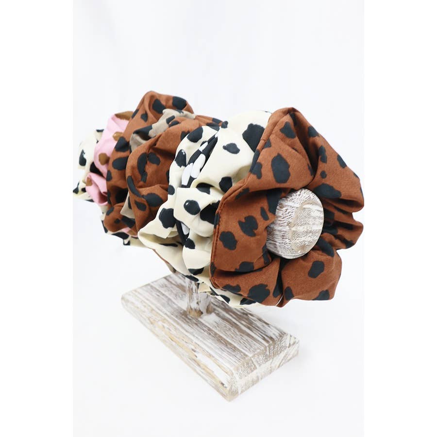 Leopard Scrunchie Set