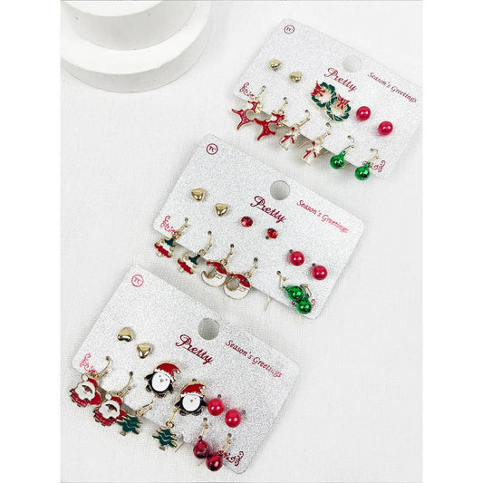 Christmas Drop Earring Set