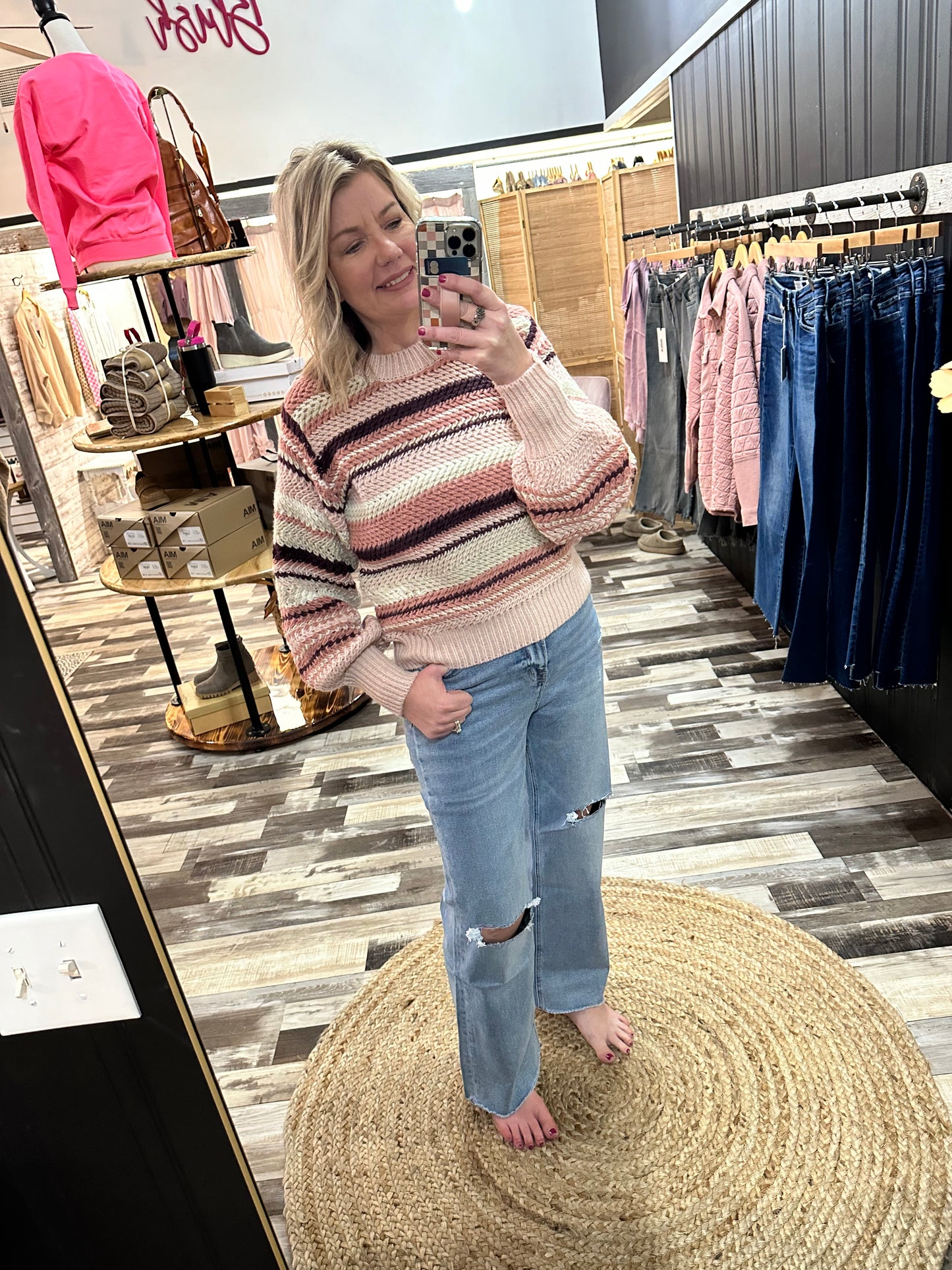 Z Supply Asheville Striped Sweater