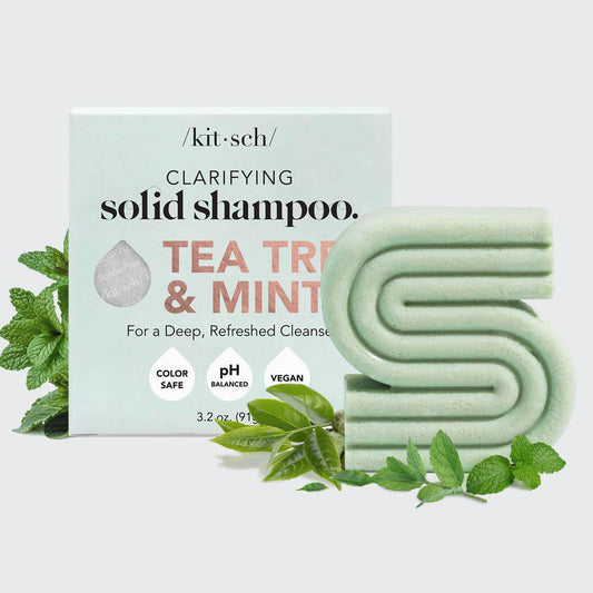 KITSCH - Tea Tree + Mint Clarifying Shampoo Bar