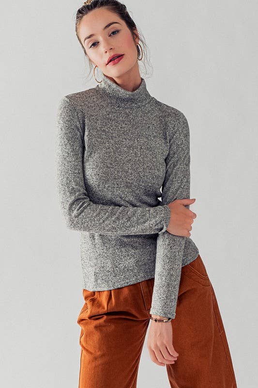 You Need to Feel This Soft Mock Neck