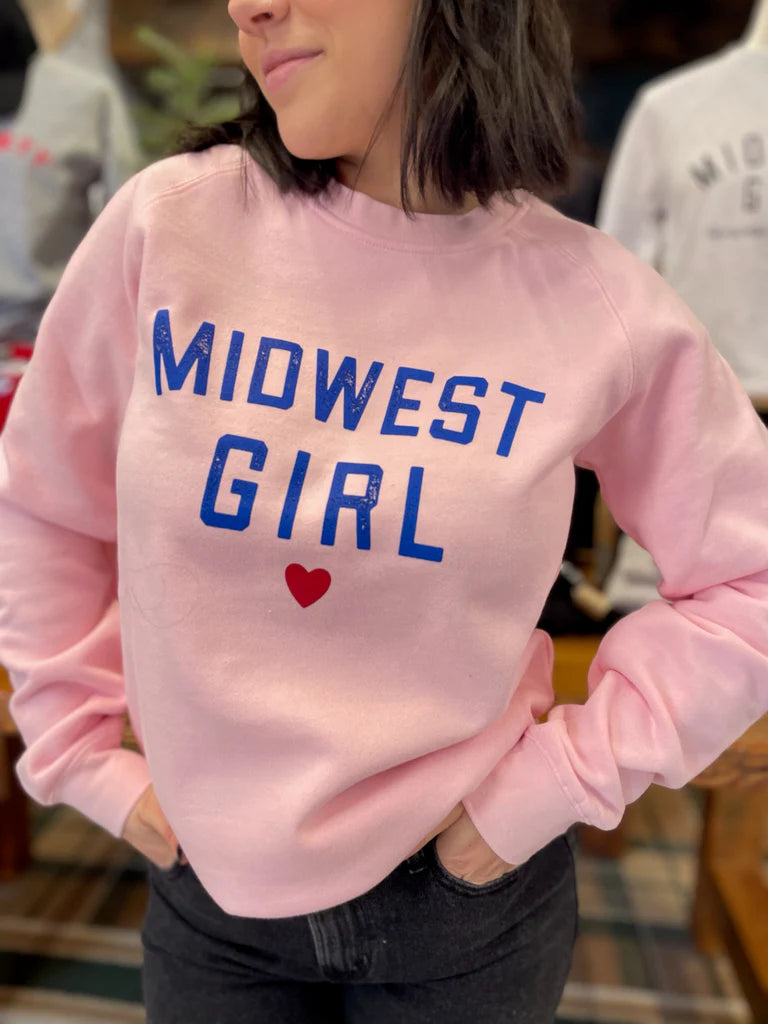 The Midwest Girl Crew in Pink