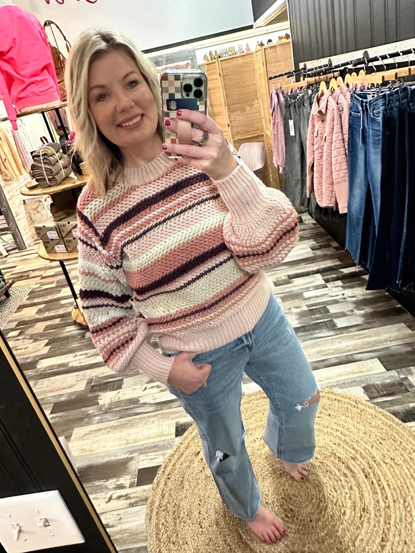 Z Supply Asheville Striped Sweater