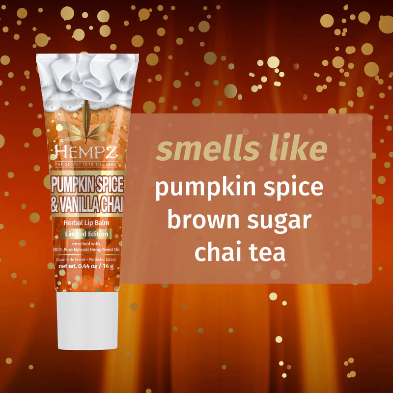 Hempz Pumpkin Spice & Vanilla Chai Lip Balm