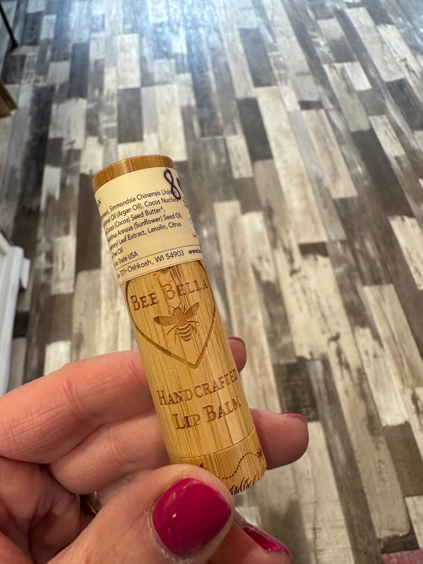 Bee Bella Vanilla Bean Lip Balm