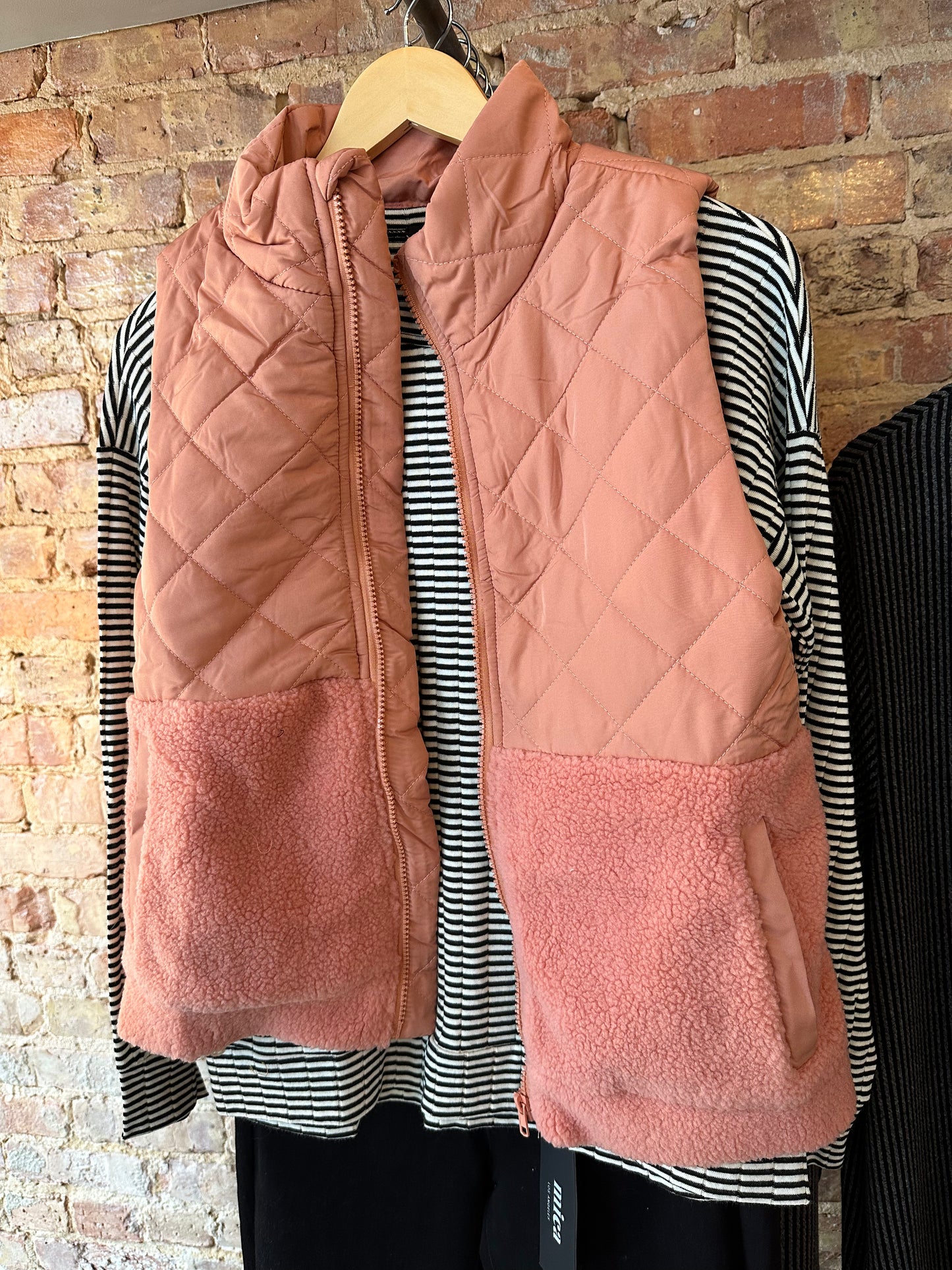 Your Closet Needs This Quilted Fleece Vest