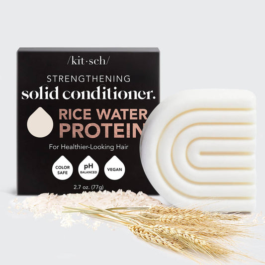 KITSCH - Rice Water Protein Conditioner Bar for Hair Growth