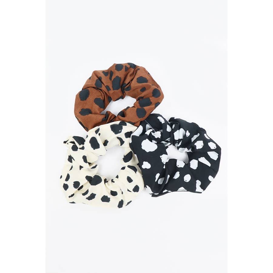 Leopard Scrunchie Set